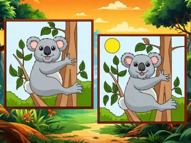 Spel Animal: Find The Differences aanlyn