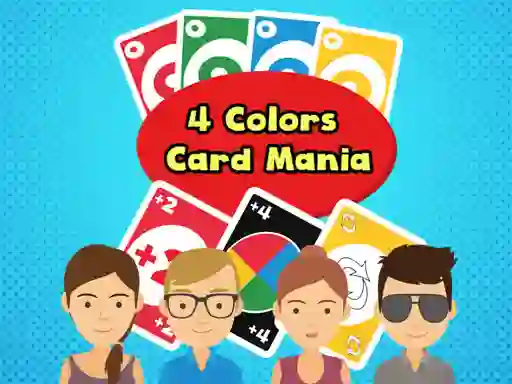 Spel 4 Colors Card Mania aanlyn