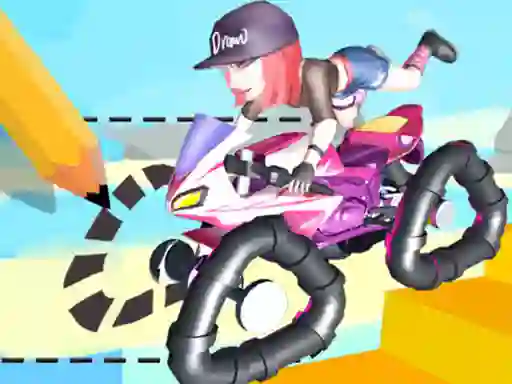 Spel Draw Rider aanlyn