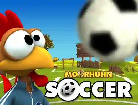 Spel Moorhuhn Soccer aanlyn