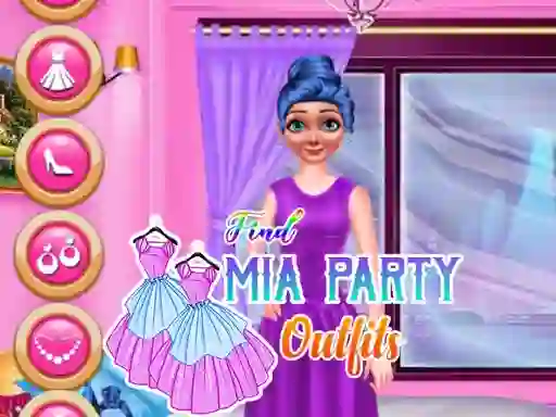 Spel Find Mia Party Outfits aanlyn