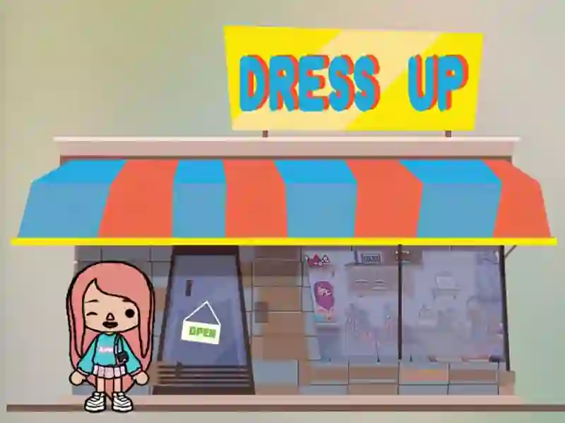 Spel Dress up Toca Boca Fan aanlyn