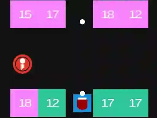 Spel Math Attack aanlyn