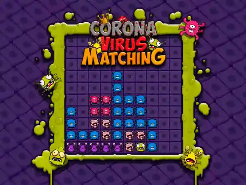 Spel Corona Virus Matching aanlyn