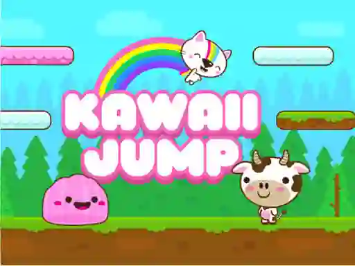 Spel Kawaii Jump aanlyn