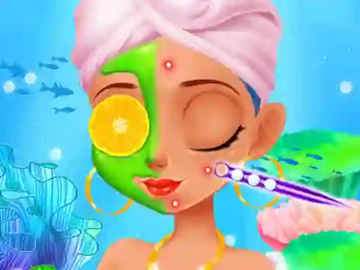 Spel Mermaid Games Princess Makeup aanlyn