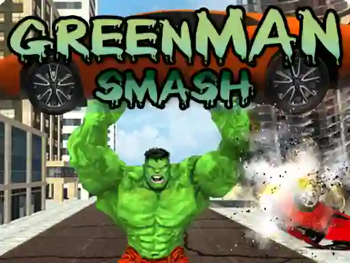 Spel Green Man Smash aanlyn