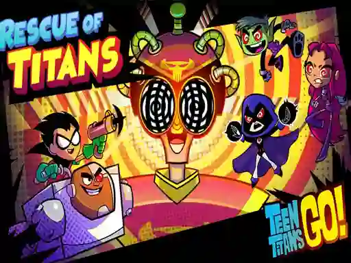 Spel Teen Titans Go Rescue of Titans aanlyn