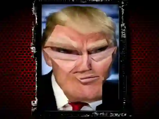 Spel Trump Funny face aanlyn