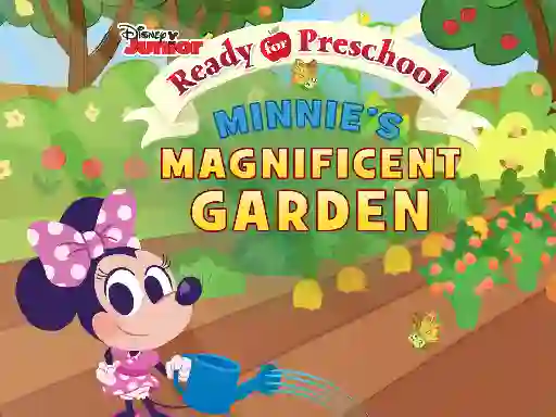 Spel Ready For Preschool Minnie's Magnificent Garden aanlyn