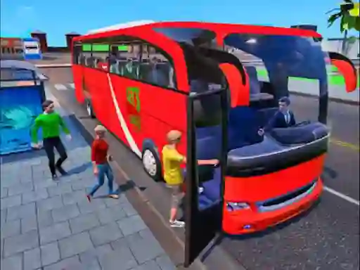 Spel Coach Bus Driving 3D aanlyn