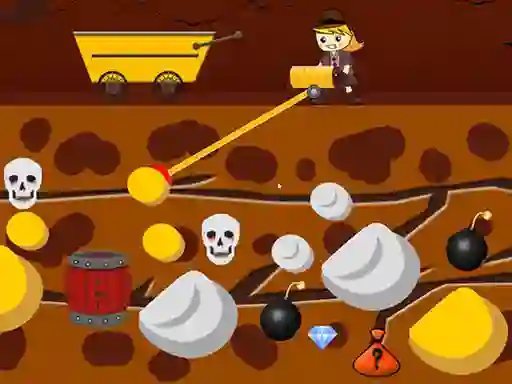Spel Lady Gold Miner aanlyn