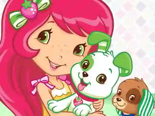 Spel Strawberry Shortcake Puppy Care aanlyn