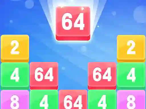 Spel 2048 Merge Block aanlyn