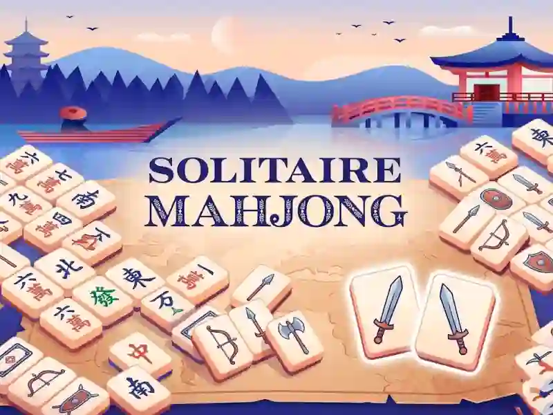 Spel Solitaire Mahjong aanlyn