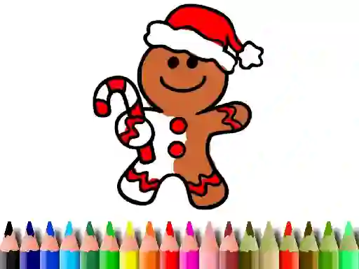 Spel Back To School: Christmas Cookies Coloring aanlyn