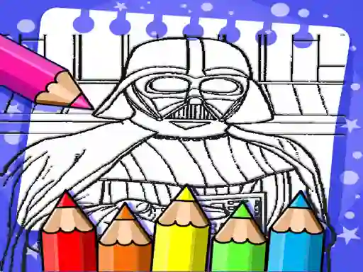 Spel Darth Vader Coloring Book aanlyn