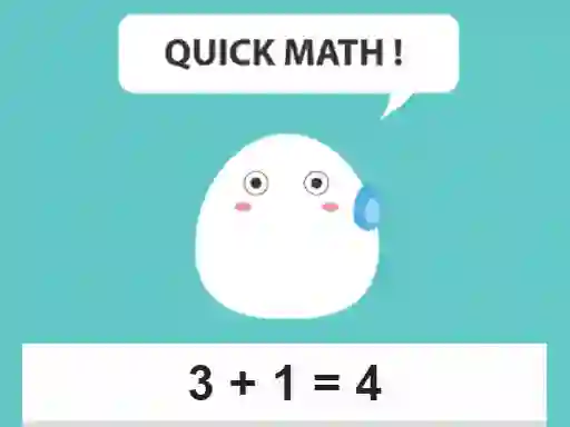 Spel Quick Math aanlyn