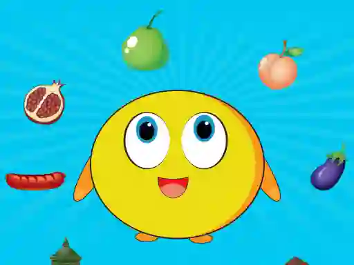Spel Drop Food Chick aanlyn