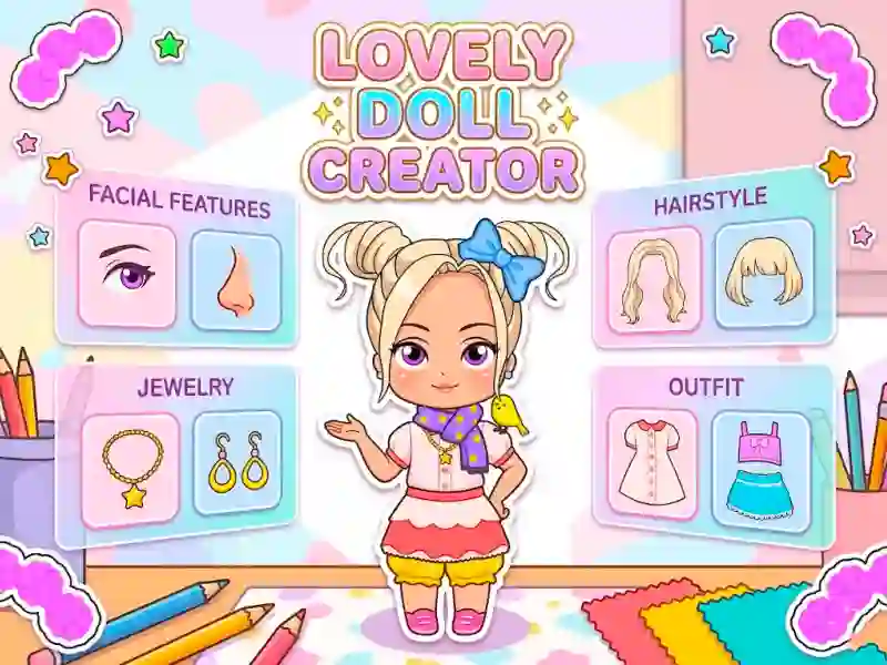 Spel Lovely Doll Creator aanlyn
