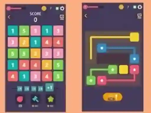 Spel 3 in 1 Puzzle aanlyn