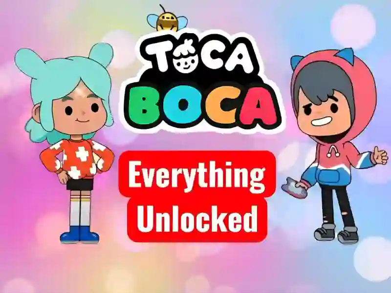 Spel Toca Boca Everything Unlocked aanlyn