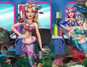 Spel Mermaid Princess Beauty Salon aanlyn