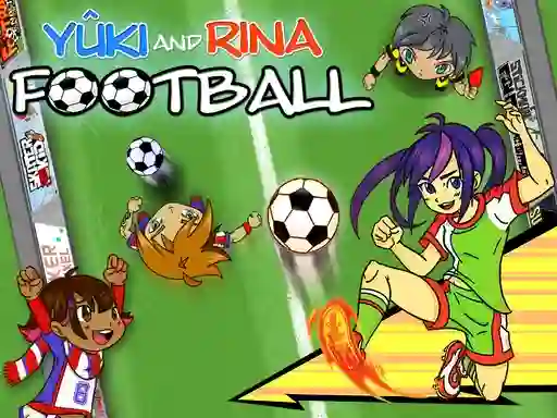 Spel Yuki and Rina Football aanlyn