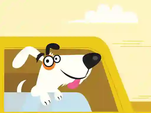 Spel Adorable Puppies in Cars Match 3 aanlyn