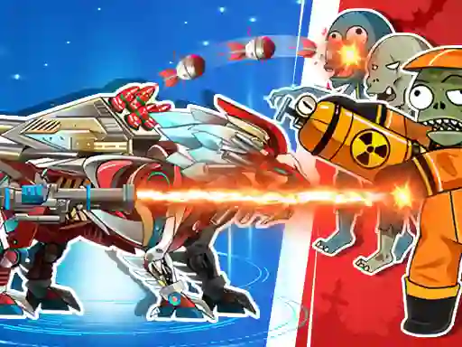 Spel Robot Terminator T Rex aanlyn