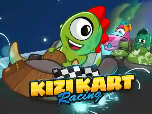 Spel Kizi Kart Racing aanlyn