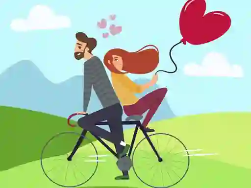 Spel Couple in Love Jigsaw aanlyn