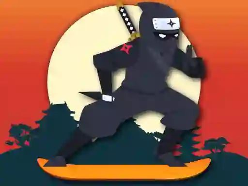 Spel Lava And Nninja Skateboard aanlyn