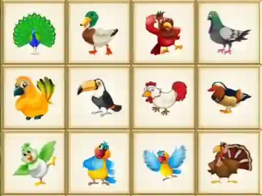 Spel Birds Board Puzzles aanlyn