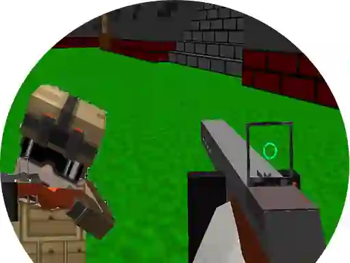 Spel Blocky Gun 3d Warfare aanlyn