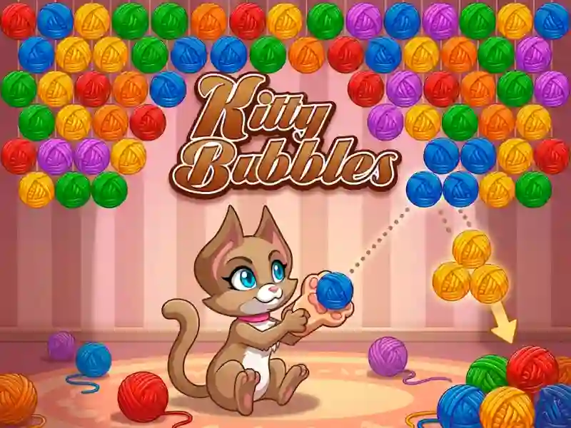 Spel Kitty Bubbles aanlyn