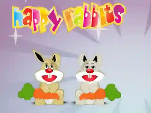 Spel Happy Rabbits aanlyn