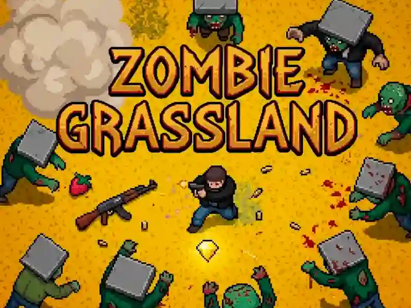 Spel Zombie Grassland aanlyn
