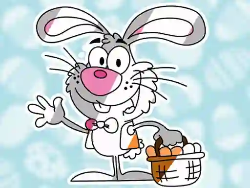 Spel Easter Coloring Book aanlyn