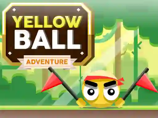 Spel Yellow Ball Adventure aanlyn