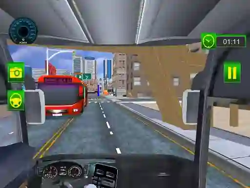 Spel Driving Service Passenger Bus Transport aanlyn
