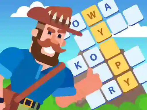 Spel Crossword Island aanlyn
