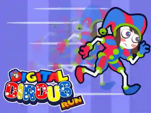 Spel Digital Circus Run aanlyn