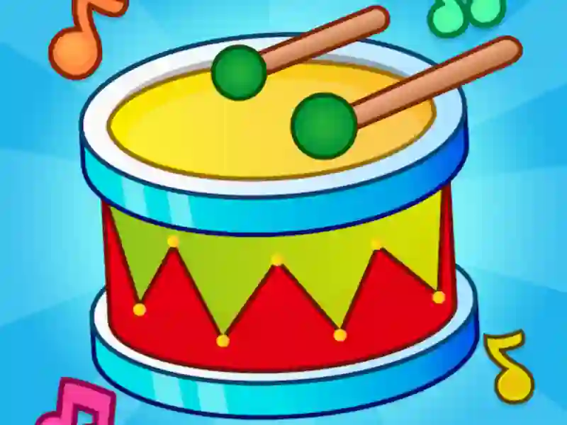 Spel Drum Drum Piano aanlyn
