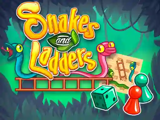 Spel Snakes and Ladders aanlyn