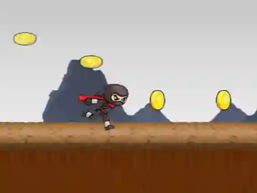 Spel Ninja Run aanlyn