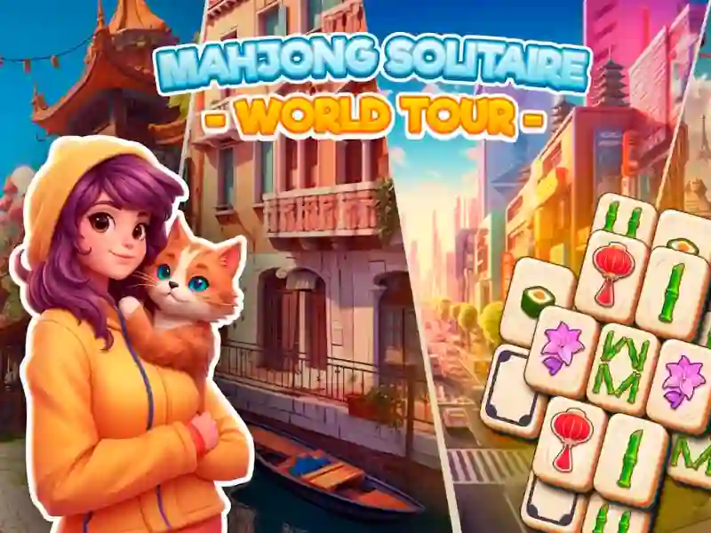 Spel Mahjong Solitaire: World Tour aanlyn