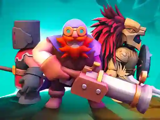 Spel Mythic Auto Chess Realms aanlyn
