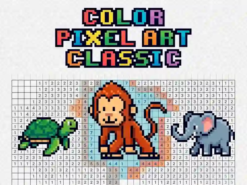Spel Color Pixel Art Classic aanlyn