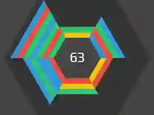 Spel Color Hexagon aanlyn